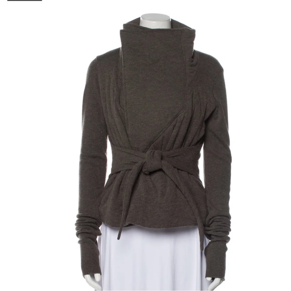 Rick Owens Lillies Cashmere Jacket - Picture 1 of 3